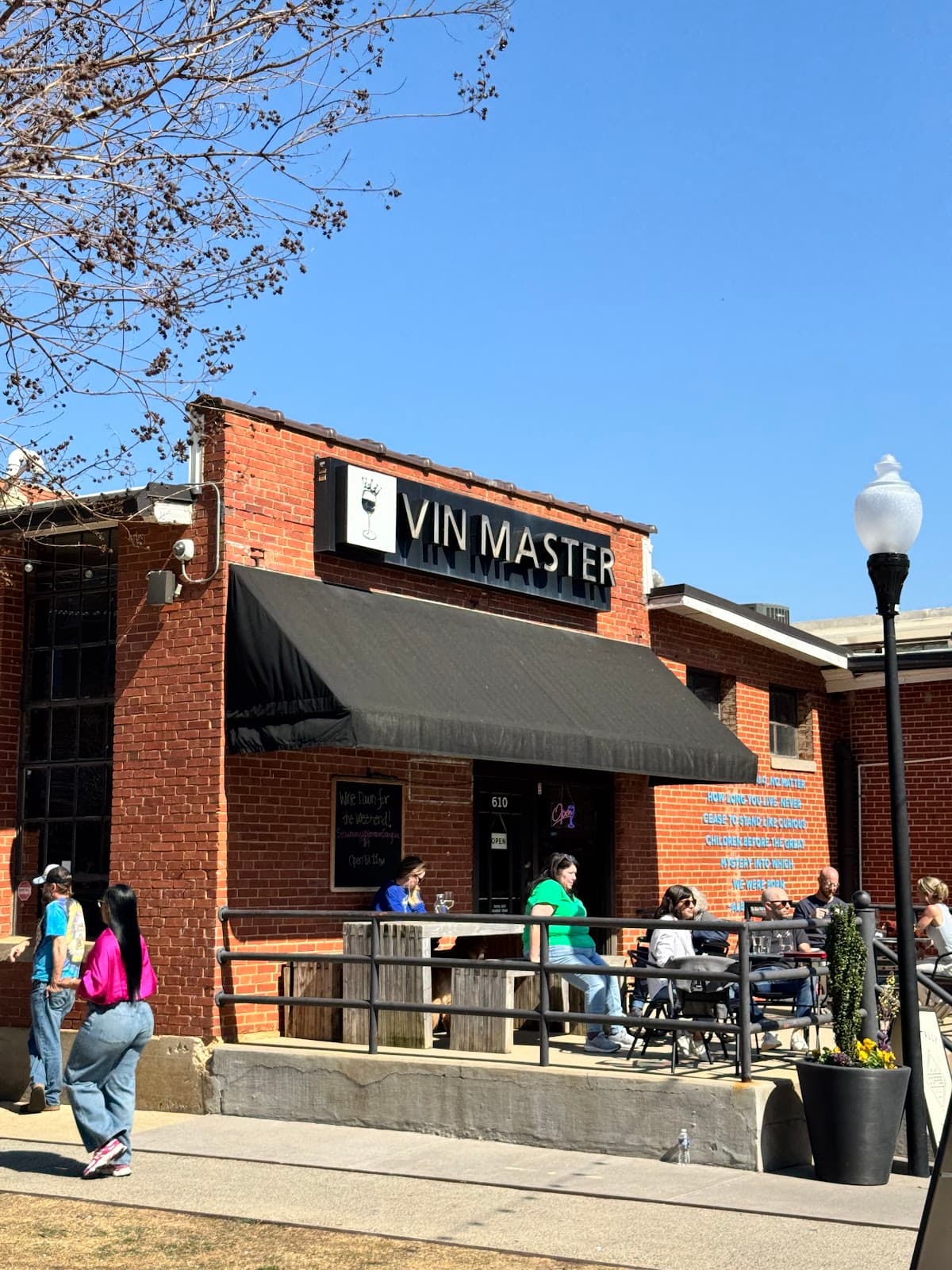 Vin Master interior bar Charlotte NC